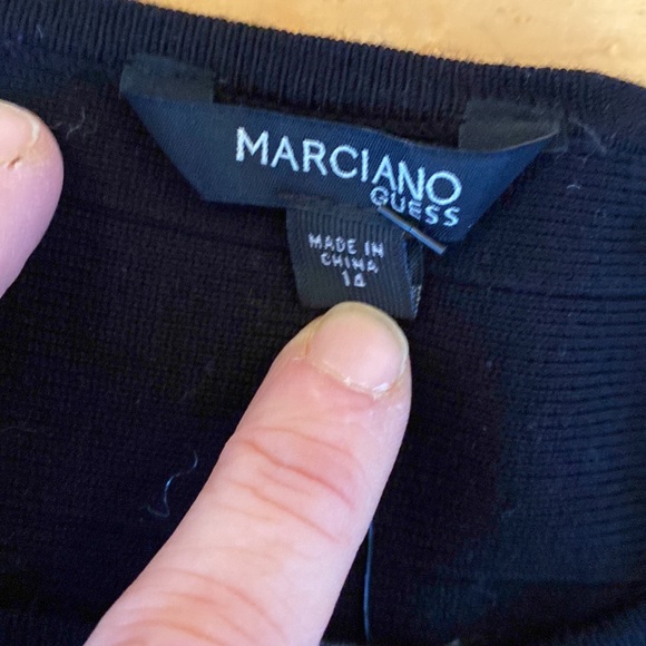 Marciano Guess cropped black sweater 14 - Picture 4 of 6